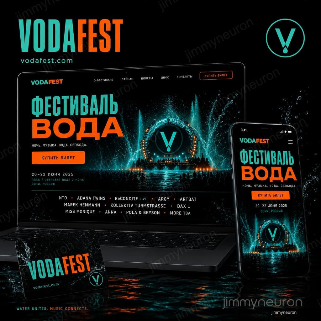 VODA.EVENT - Сайт VODAFEST