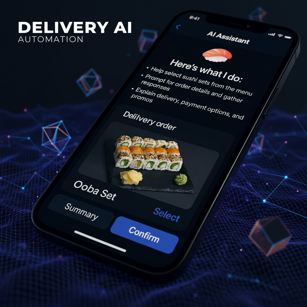 автоматизация заказов доставки