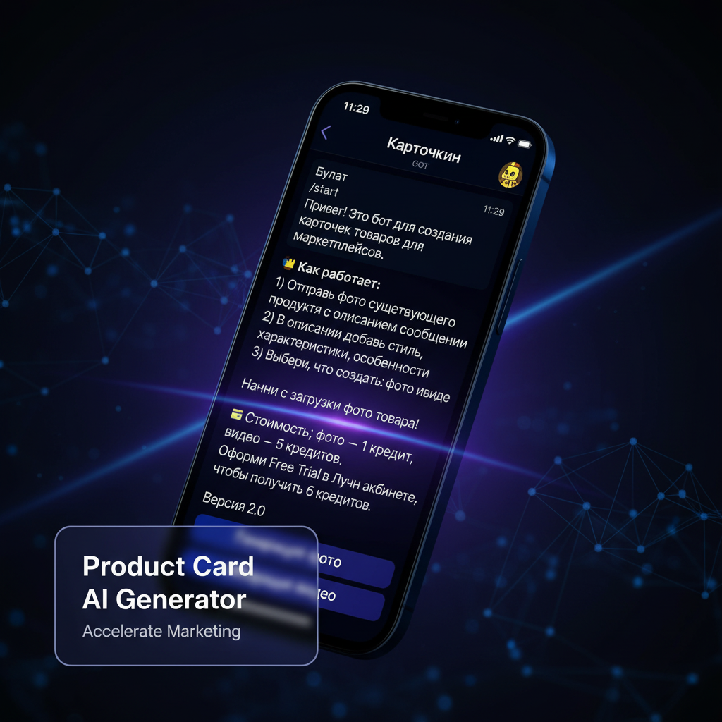 Инновационный генератор товарных карточек