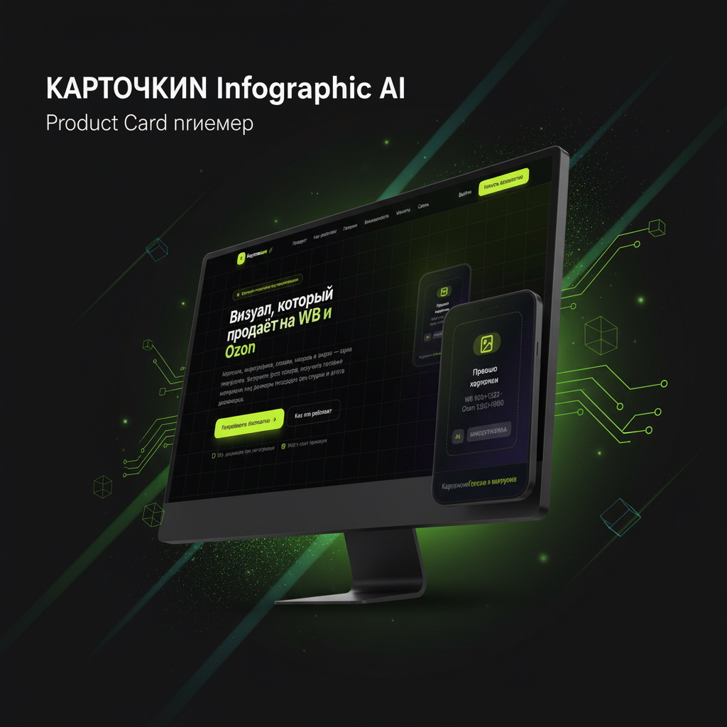 генерация карточек товара с инфографикой